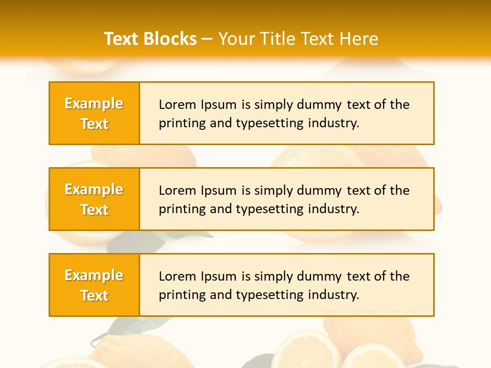 Eat Diet Fresh PowerPoint Template