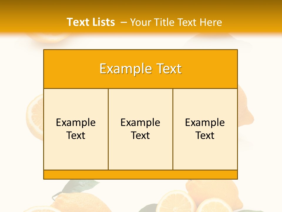 Eat Diet Fresh PowerPoint Template