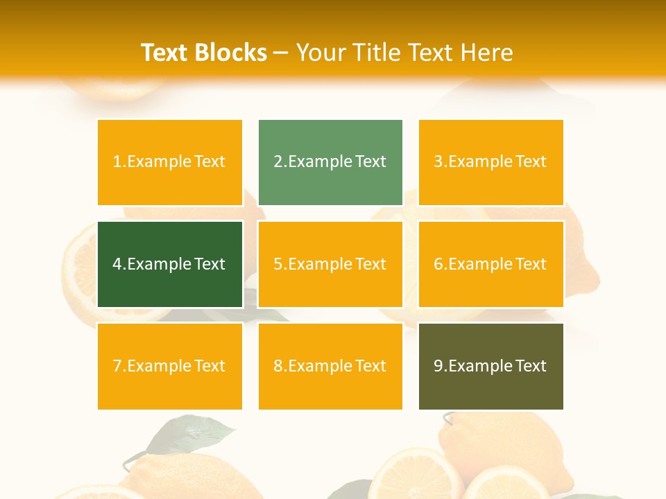 Eat Diet Fresh PowerPoint Template