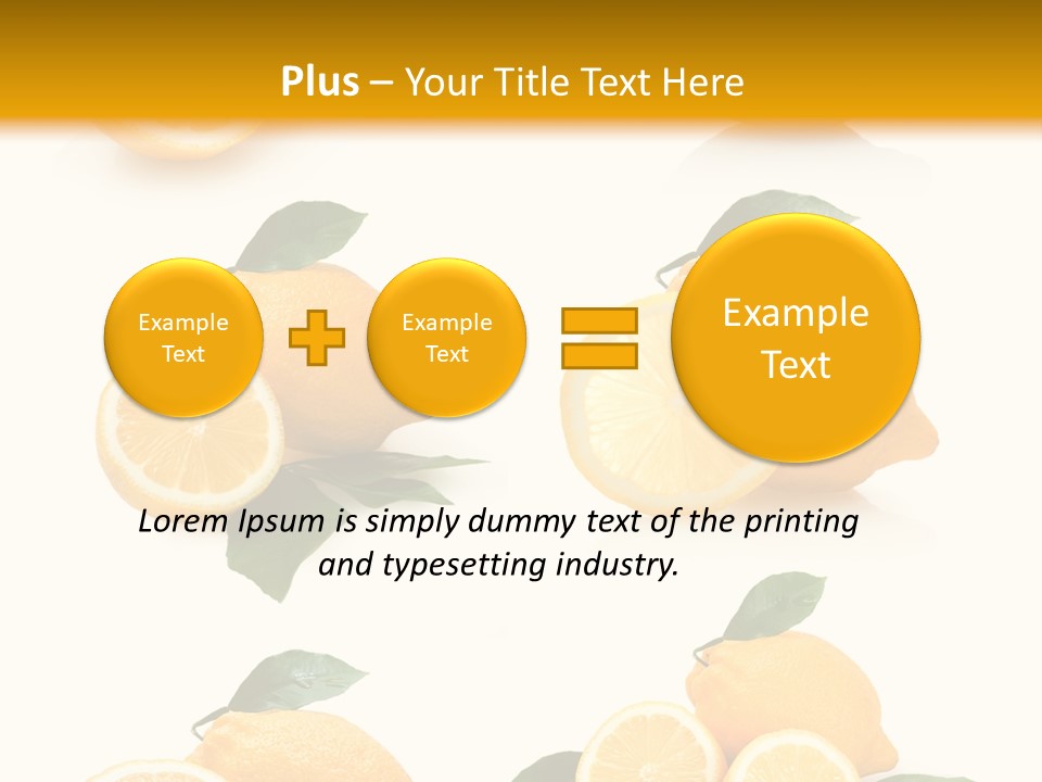 Eat Diet Fresh PowerPoint Template