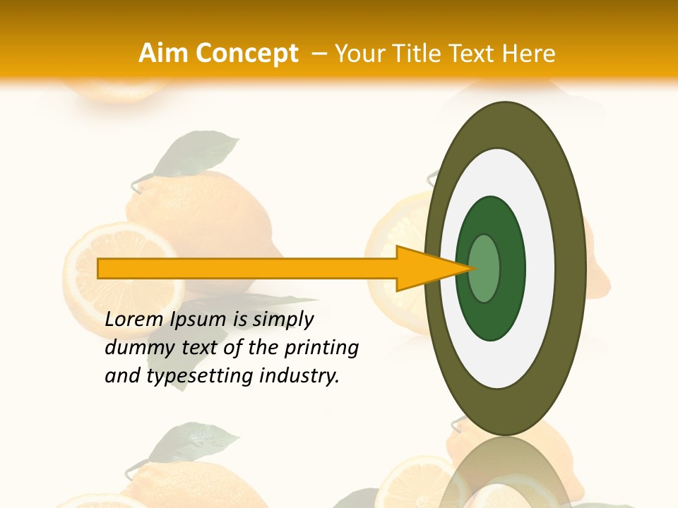 Eat Diet Fresh PowerPoint Template