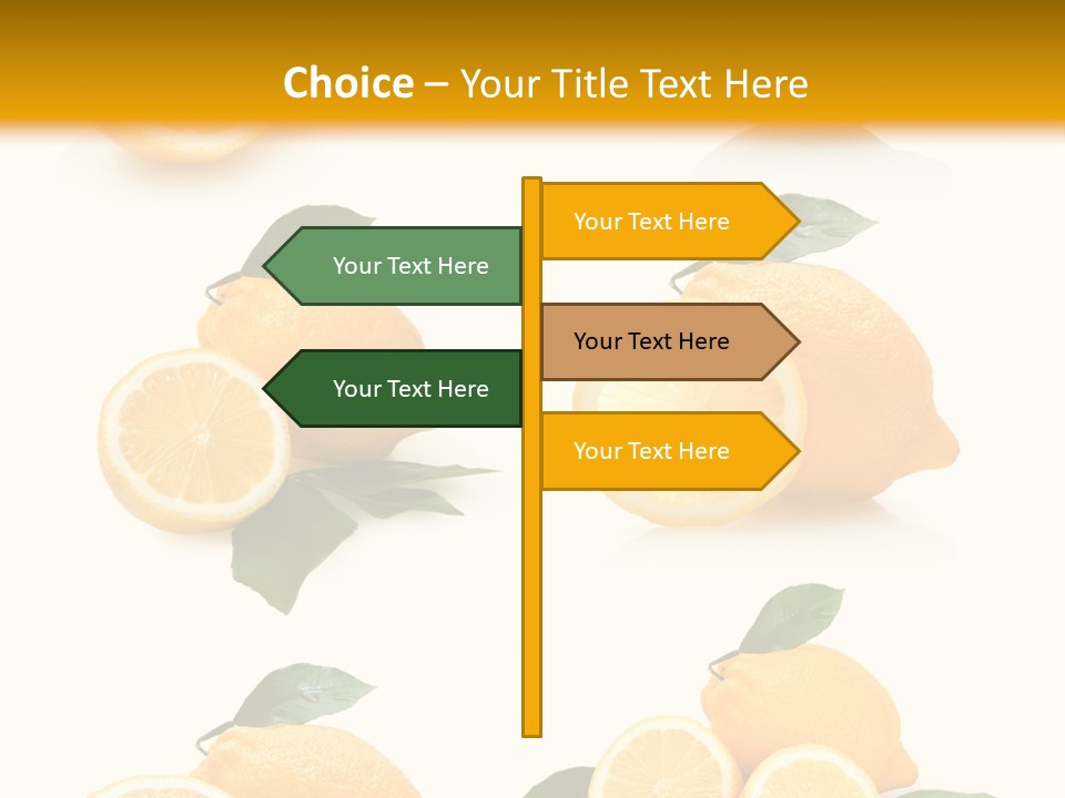 Eat Diet Fresh PowerPoint Template