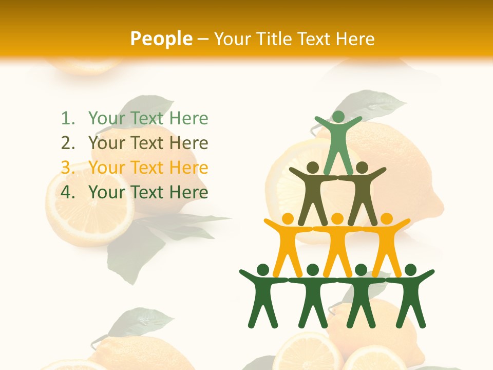 Eat Diet Fresh PowerPoint Template