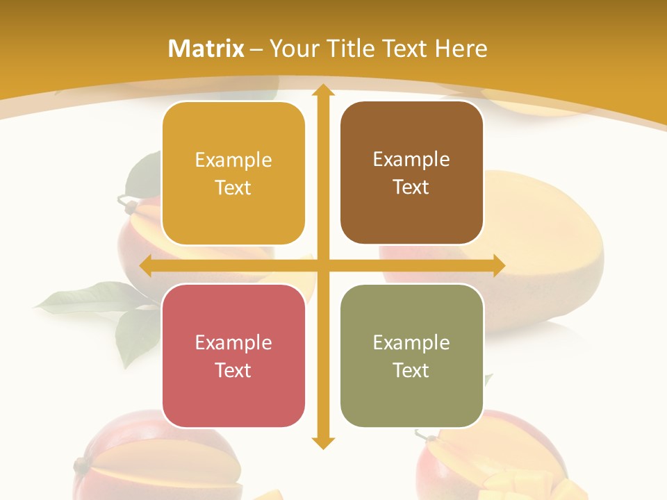 Appetizing Bright Tropical PowerPoint Template