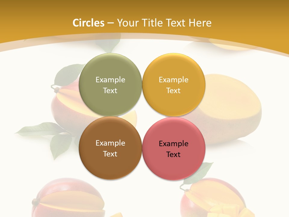 Appetizing Bright Tropical PowerPoint Template