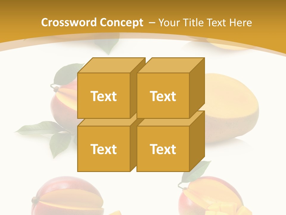 Appetizing Bright Tropical PowerPoint Template