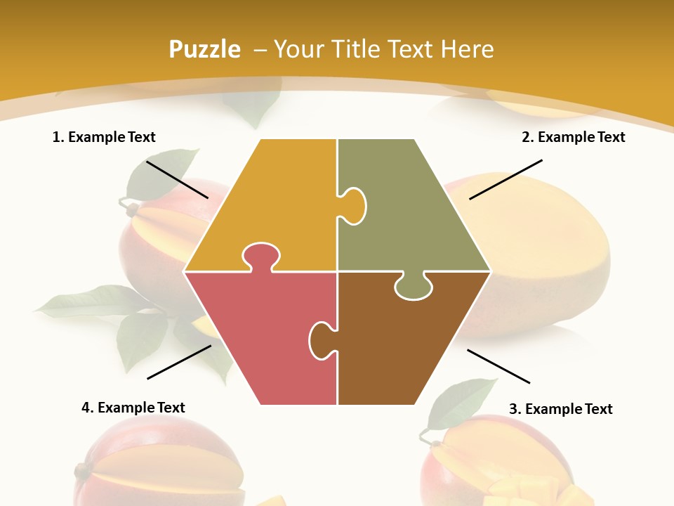 Appetizing Bright Tropical PowerPoint Template