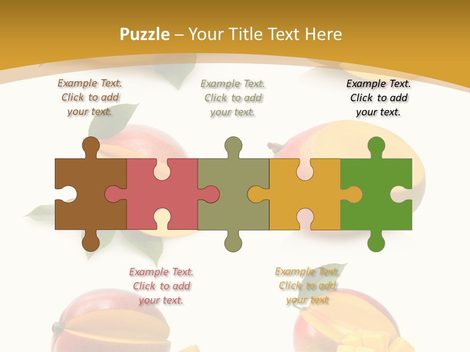 Appetizing Bright Tropical PowerPoint Template