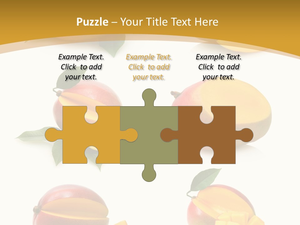 Appetizing Bright Tropical PowerPoint Template