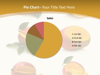 Appetizing Bright Tropical PowerPoint Template