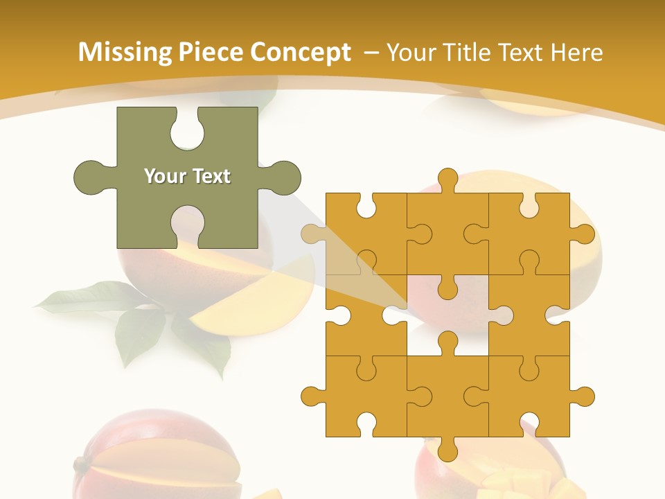 Appetizing Bright Tropical PowerPoint Template