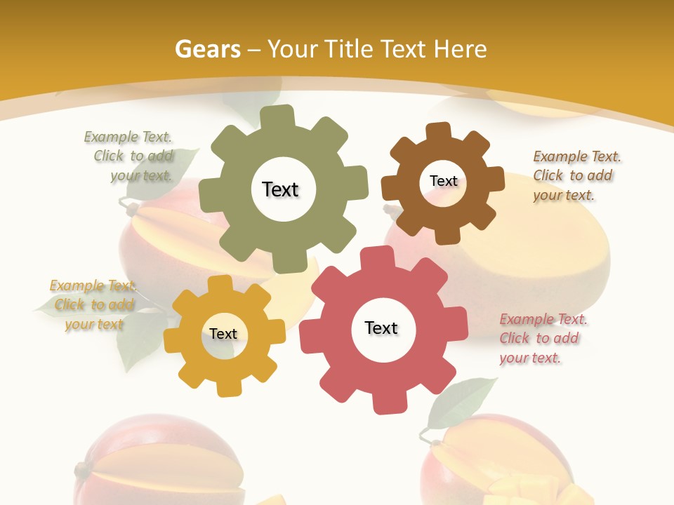 Appetizing Bright Tropical PowerPoint Template