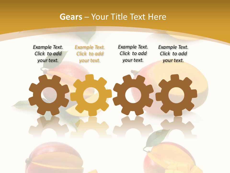 Appetizing Bright Tropical PowerPoint Template