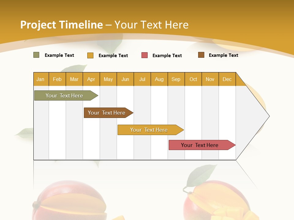 Appetizing Bright Tropical PowerPoint Template