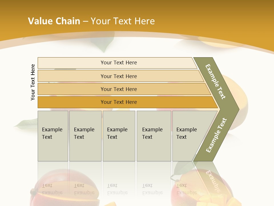 Appetizing Bright Tropical PowerPoint Template
