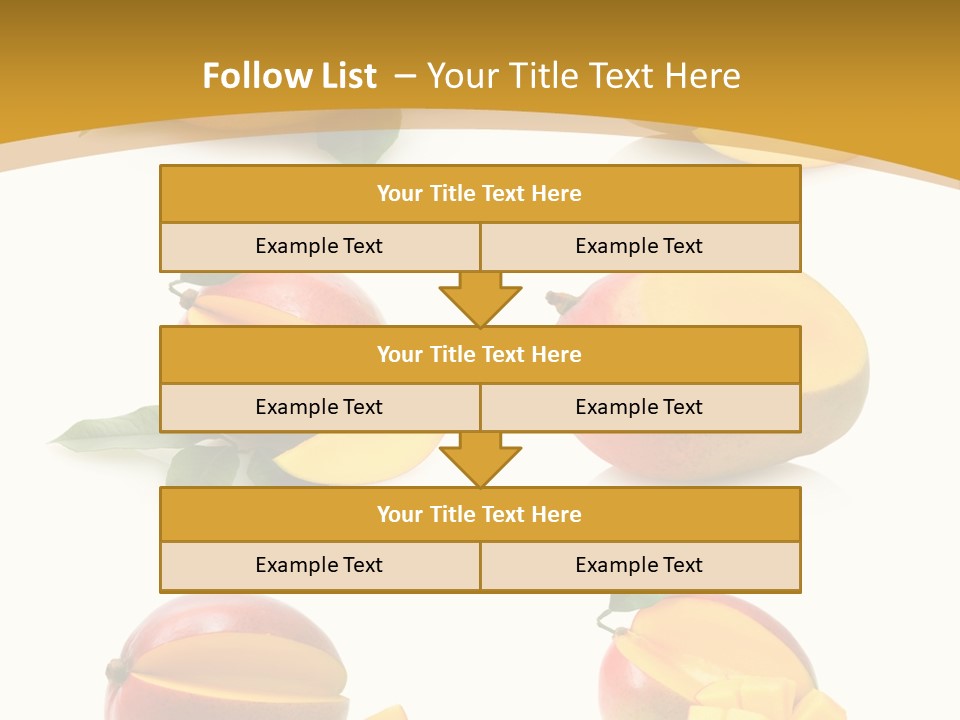 Appetizing Bright Tropical PowerPoint Template