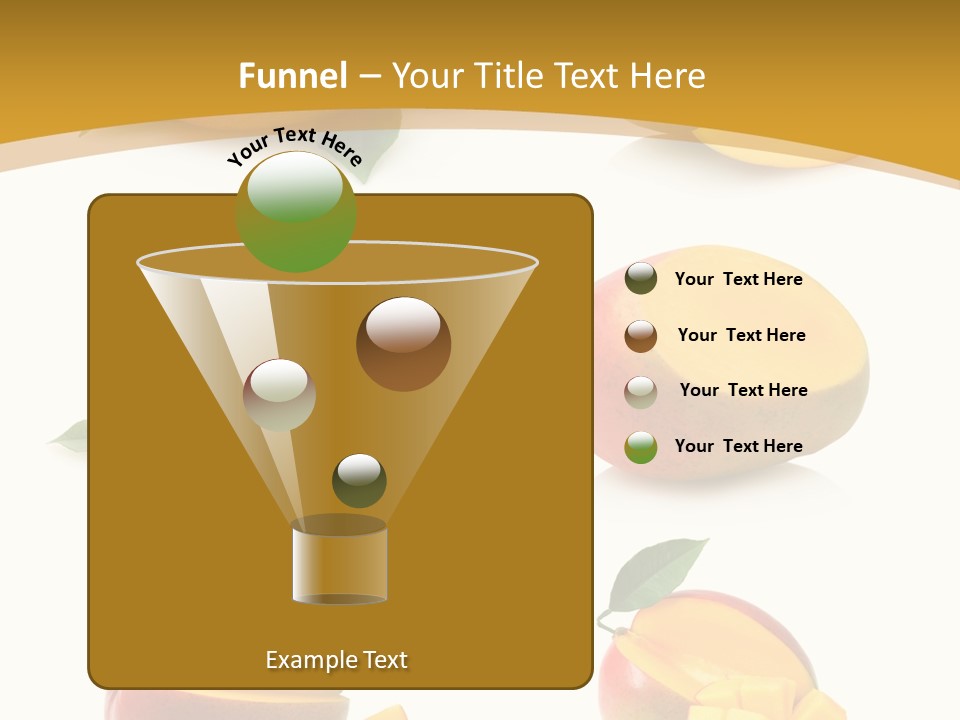 Appetizing Bright Tropical PowerPoint Template