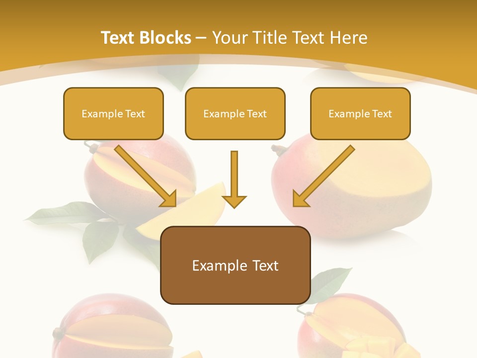 Appetizing Bright Tropical PowerPoint Template
