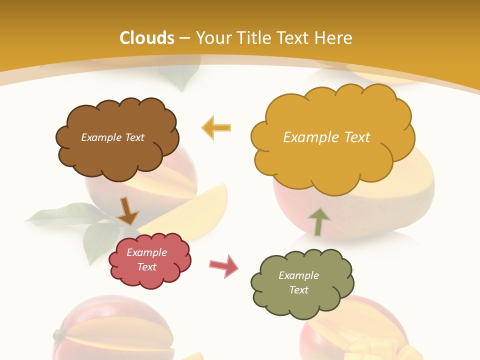 Appetizing Bright Tropical PowerPoint Template