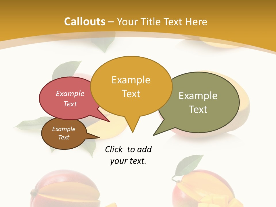 Appetizing Bright Tropical PowerPoint Template