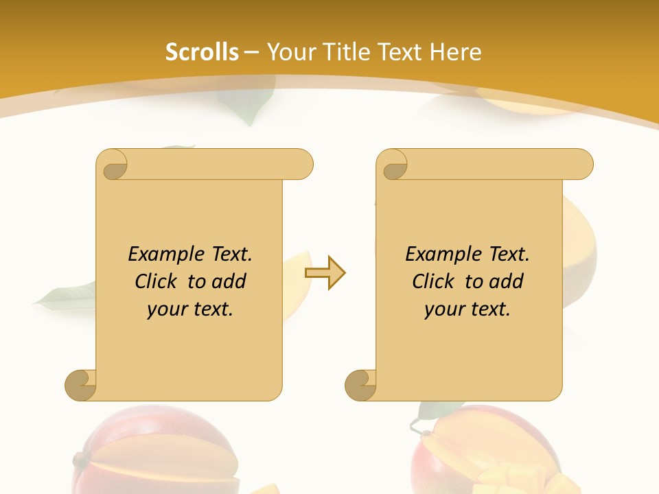 Appetizing Bright Tropical PowerPoint Template