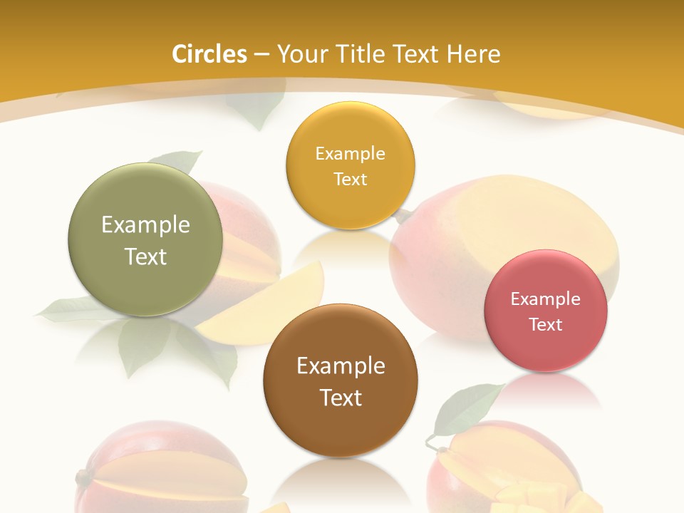 Appetizing Bright Tropical PowerPoint Template