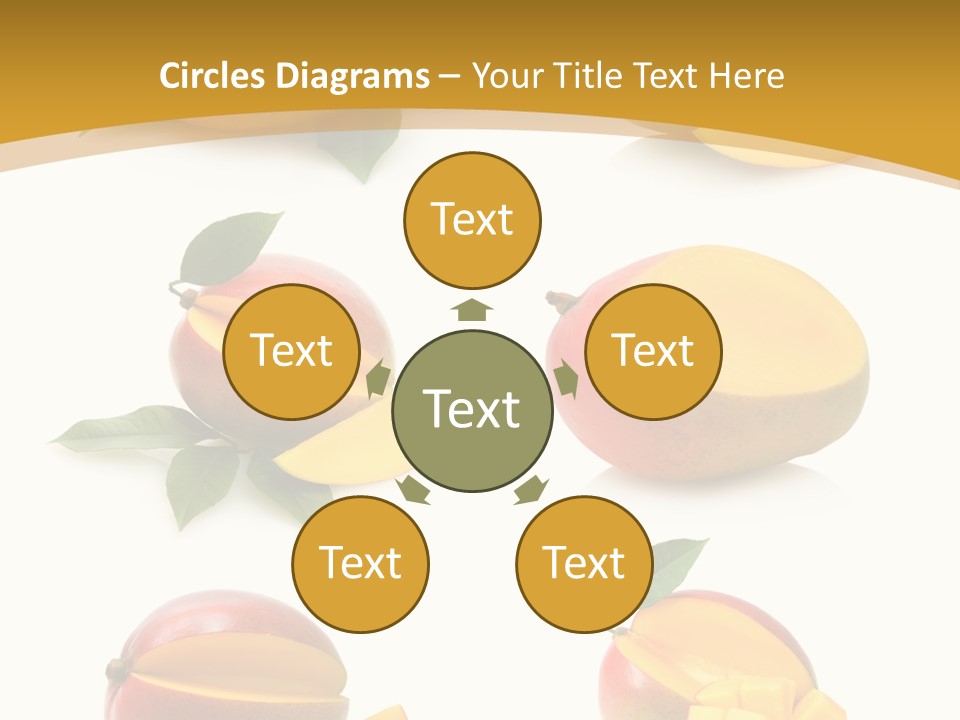 Appetizing Bright Tropical PowerPoint Template