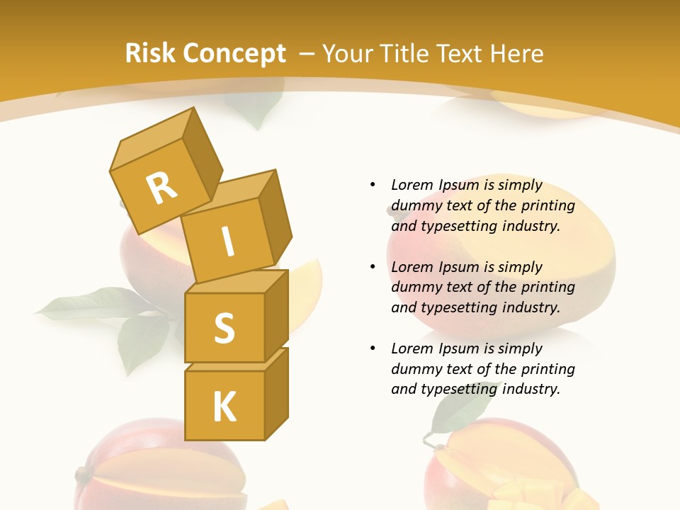 Appetizing Bright Tropical PowerPoint Template