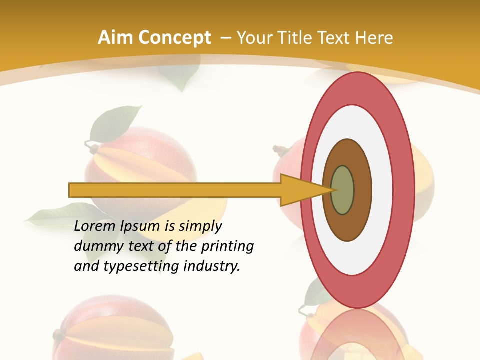 Appetizing Bright Tropical PowerPoint Template