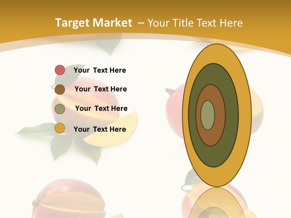 Appetizing Bright Tropical PowerPoint Template