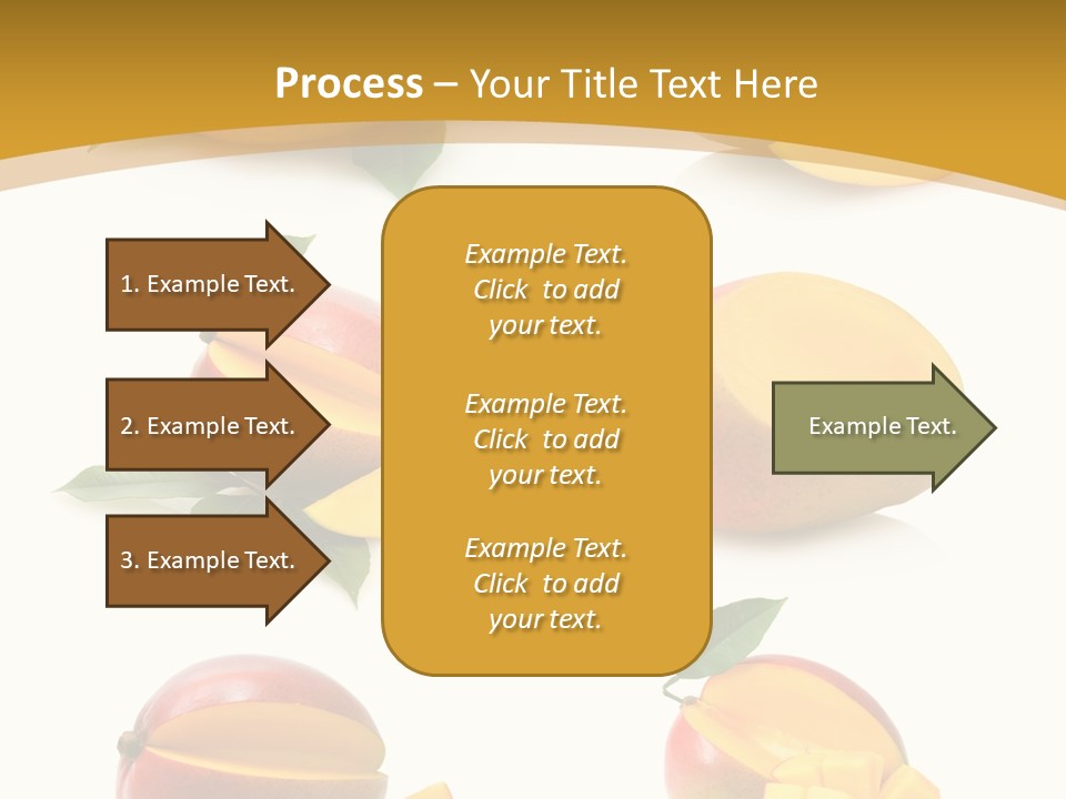 Appetizing Bright Tropical PowerPoint Template