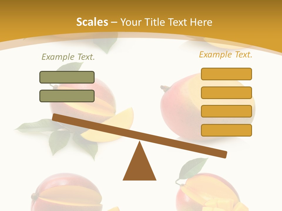 Appetizing Bright Tropical PowerPoint Template