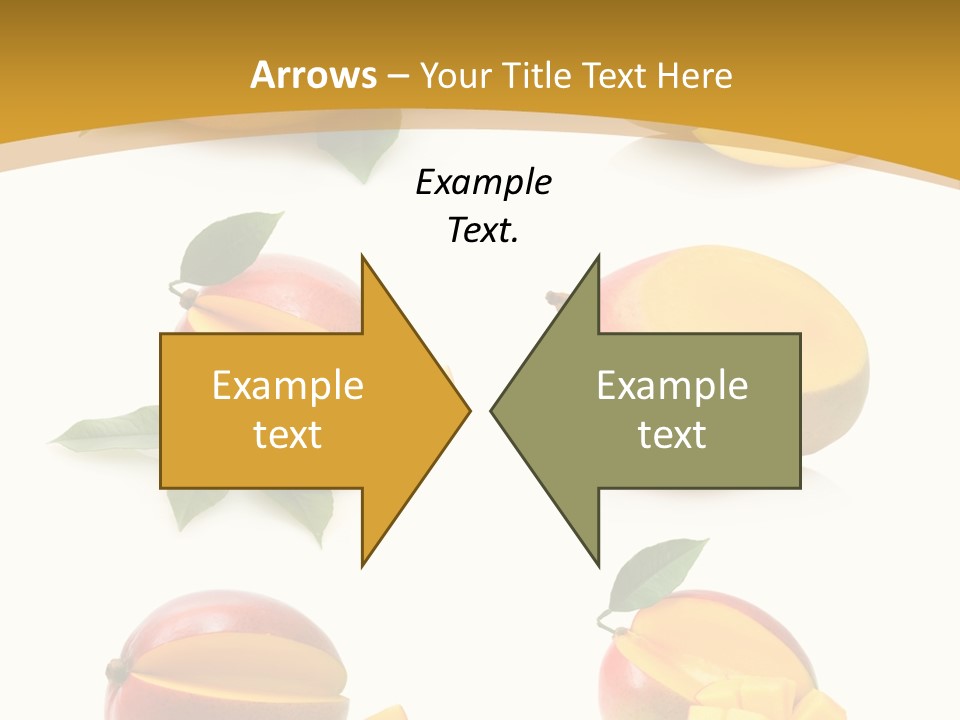 Appetizing Bright Tropical PowerPoint Template