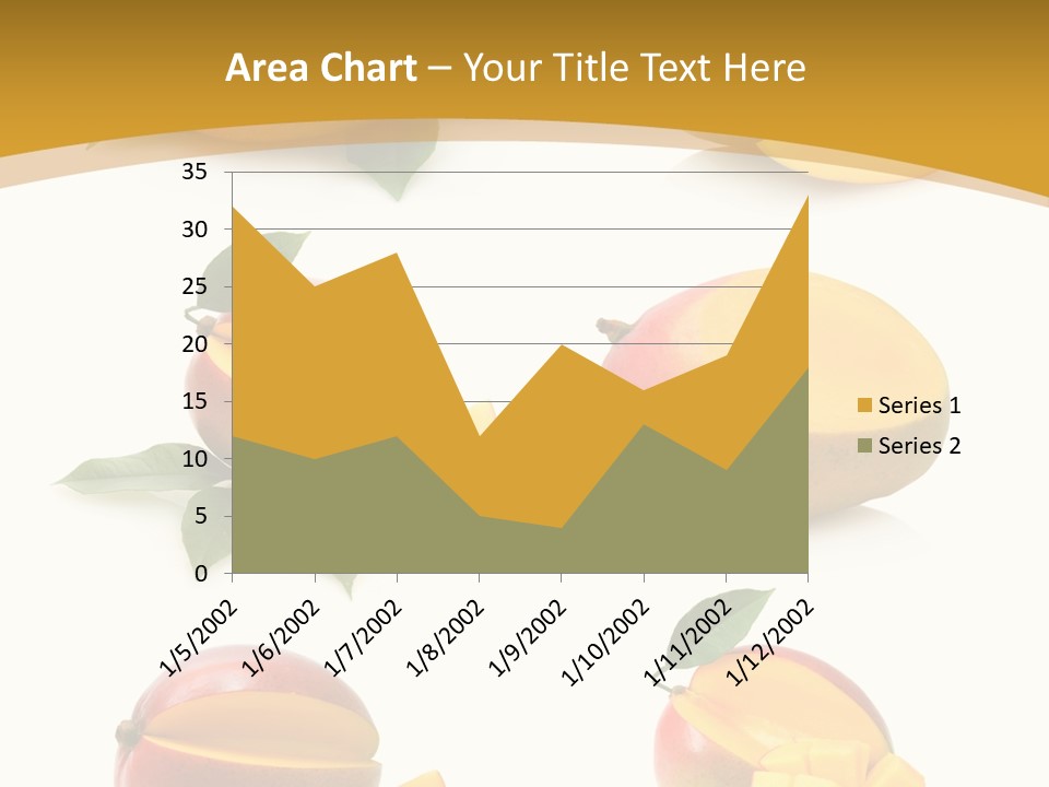 Appetizing Bright Tropical PowerPoint Template
