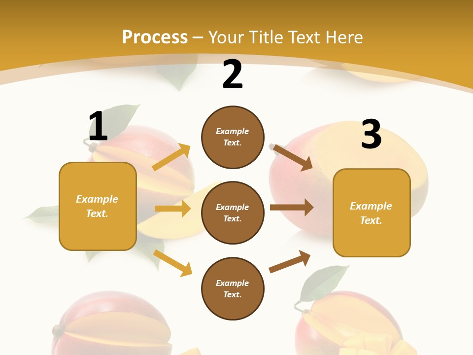Appetizing Bright Tropical PowerPoint Template