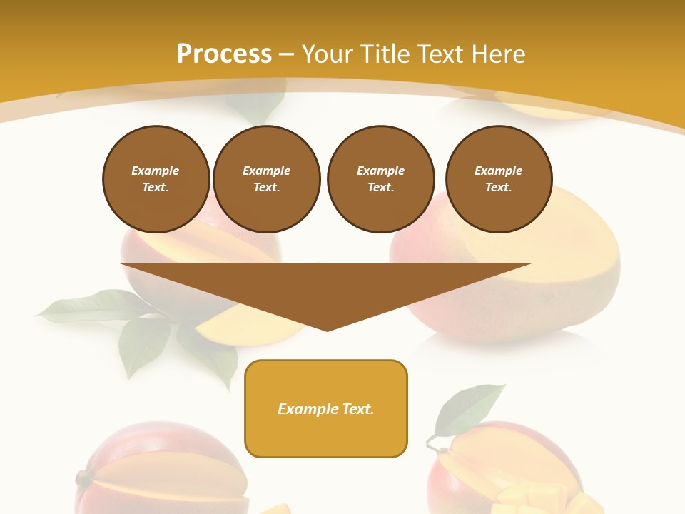 Appetizing Bright Tropical PowerPoint Template