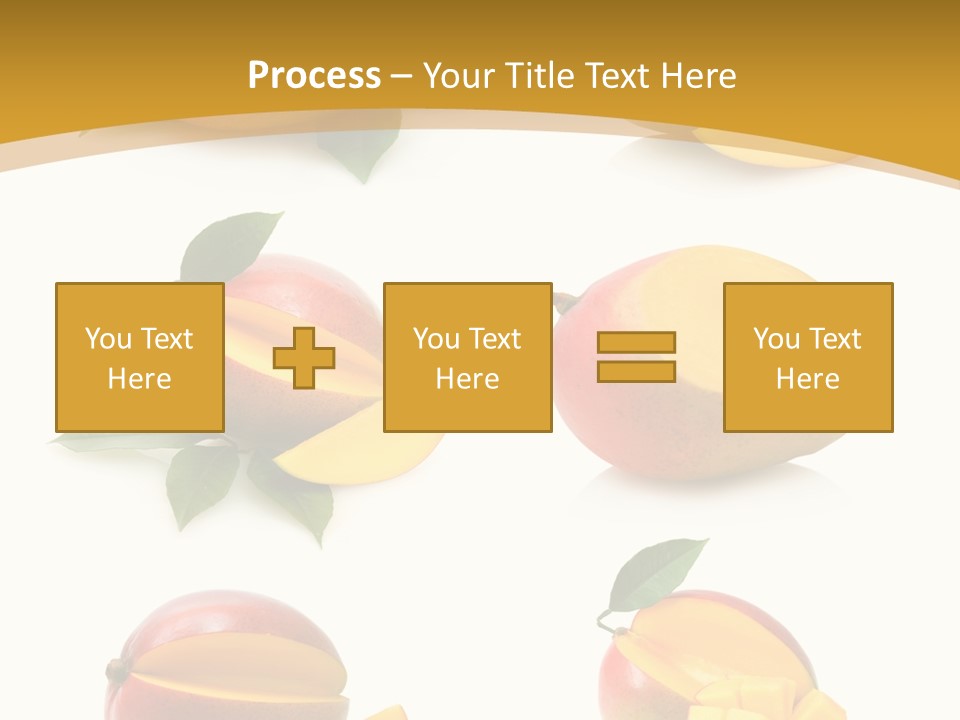 Appetizing Bright Tropical PowerPoint Template