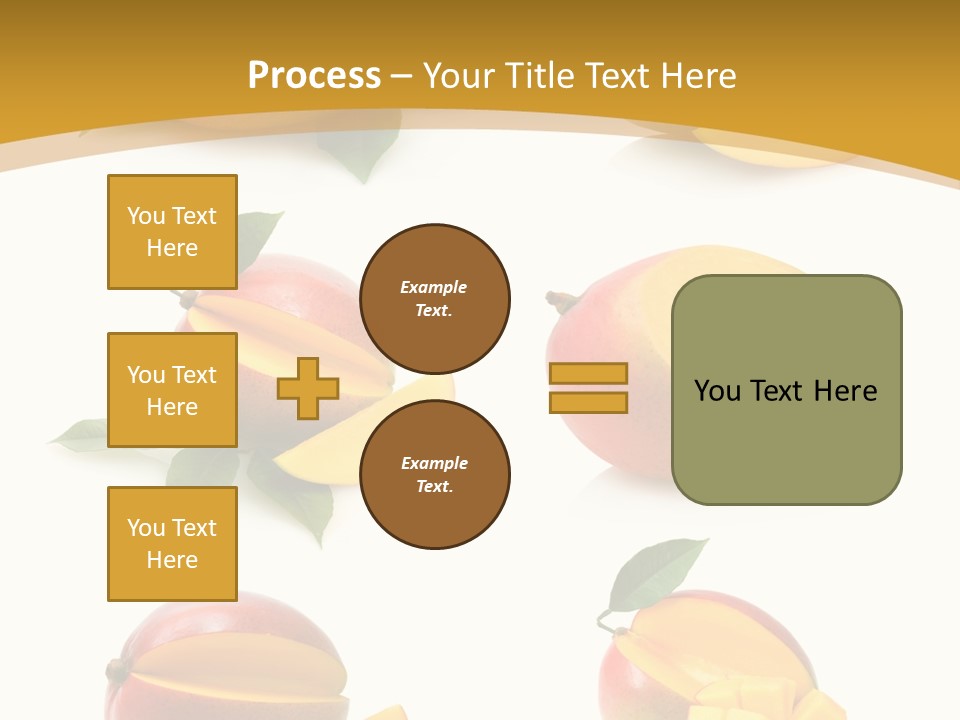 Appetizing Bright Tropical PowerPoint Template