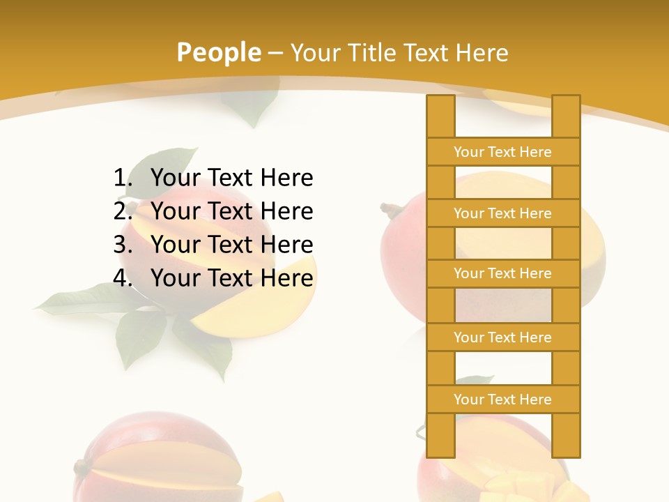 Appetizing Bright Tropical PowerPoint Template