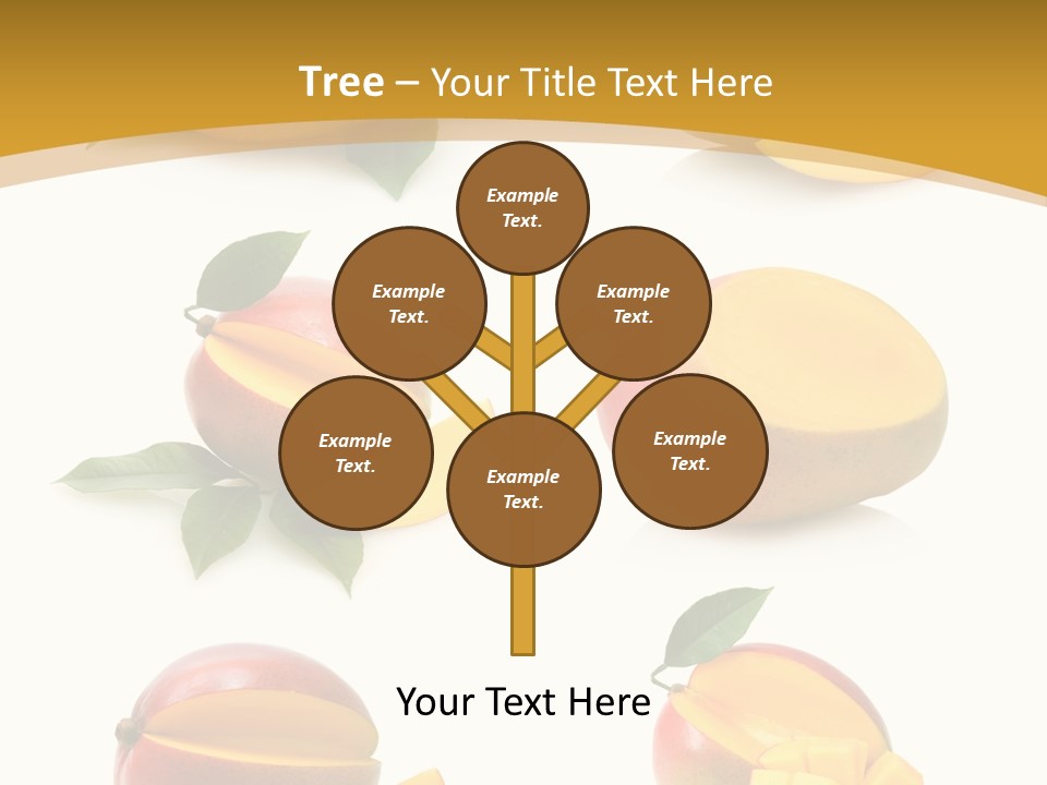 Appetizing Bright Tropical PowerPoint Template