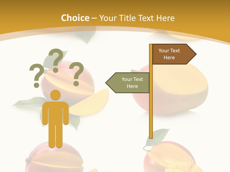 Appetizing Bright Tropical PowerPoint Template