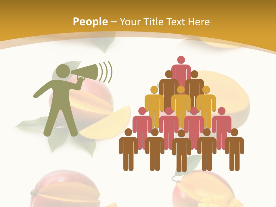 Appetizing Bright Tropical PowerPoint Template