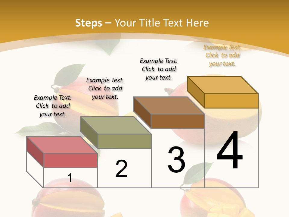 Appetizing Bright Tropical PowerPoint Template
