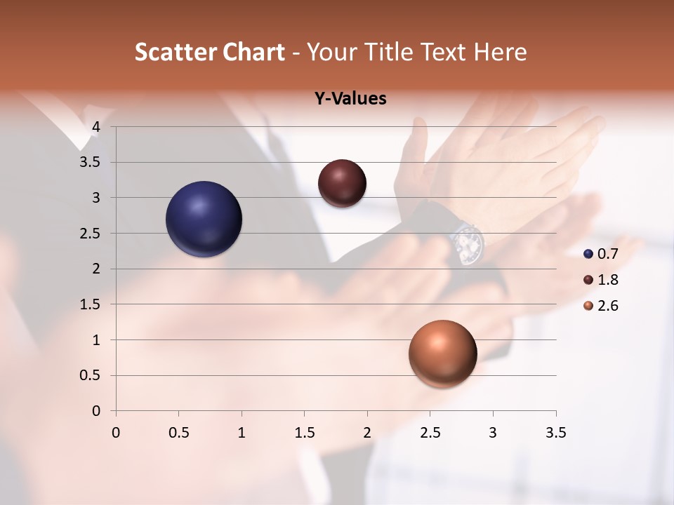 Team Congratulating Work PowerPoint Template