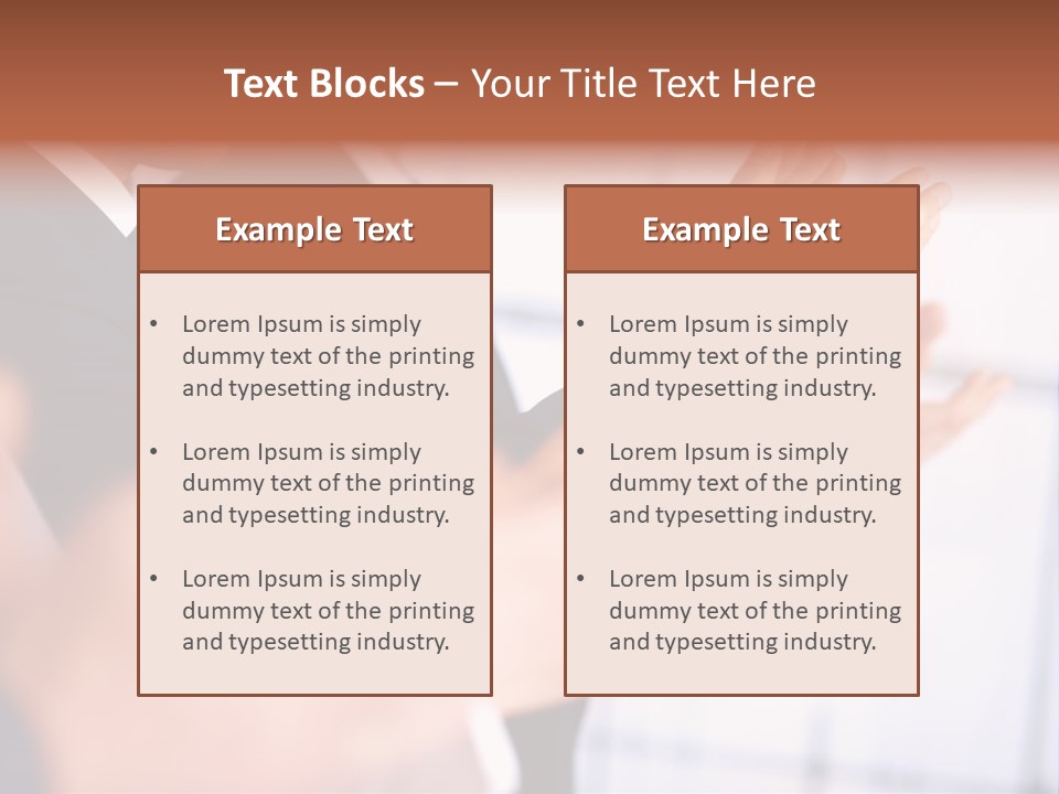 Team Congratulating Work PowerPoint Template
