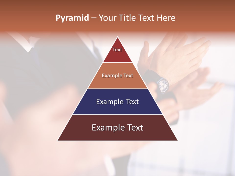 Team Congratulating Work PowerPoint Template