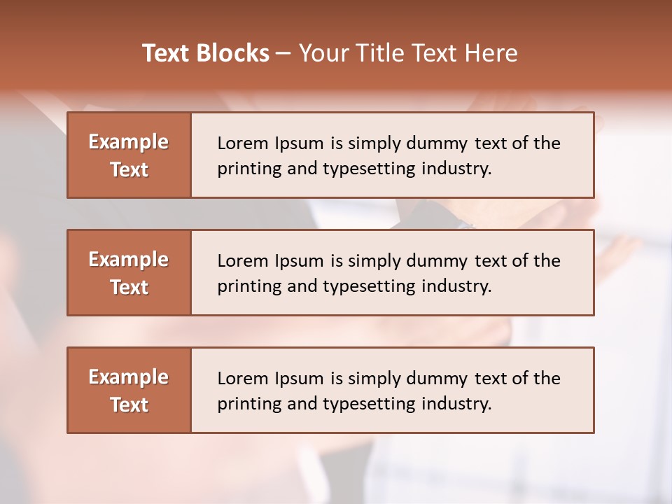 Team Congratulating Work PowerPoint Template