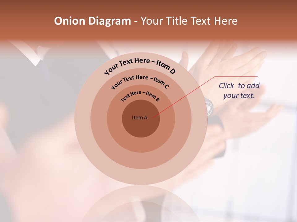 Team Congratulating Work PowerPoint Template