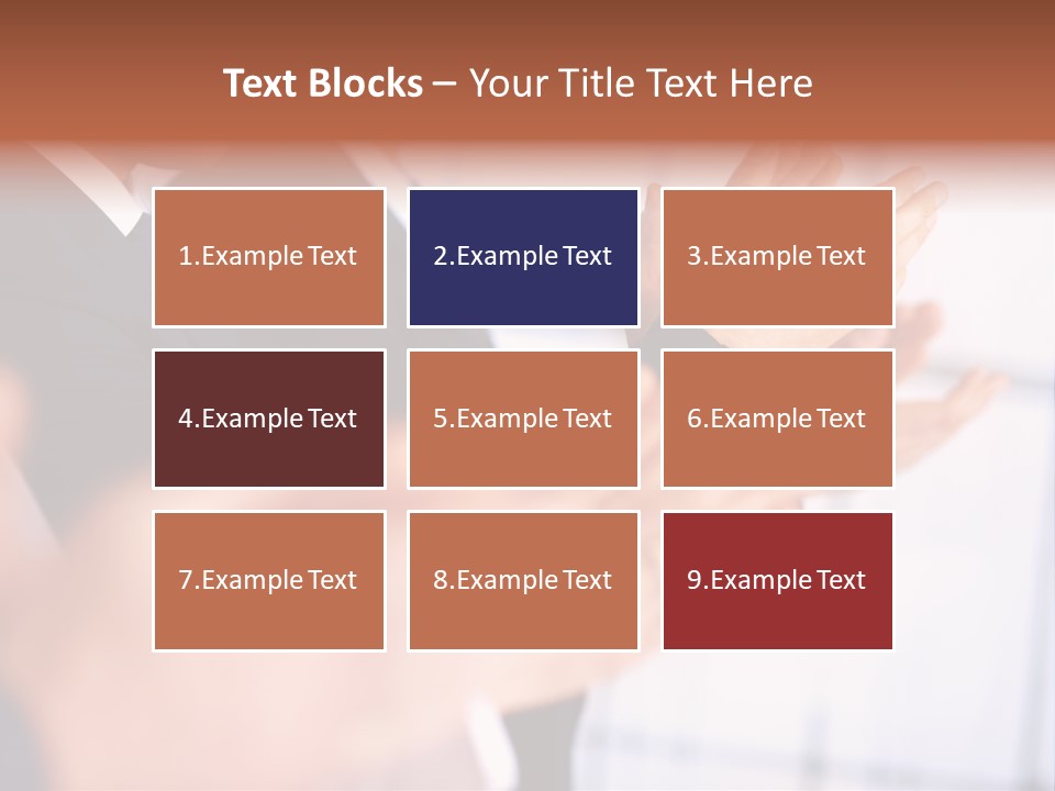 Team Congratulating Work PowerPoint Template