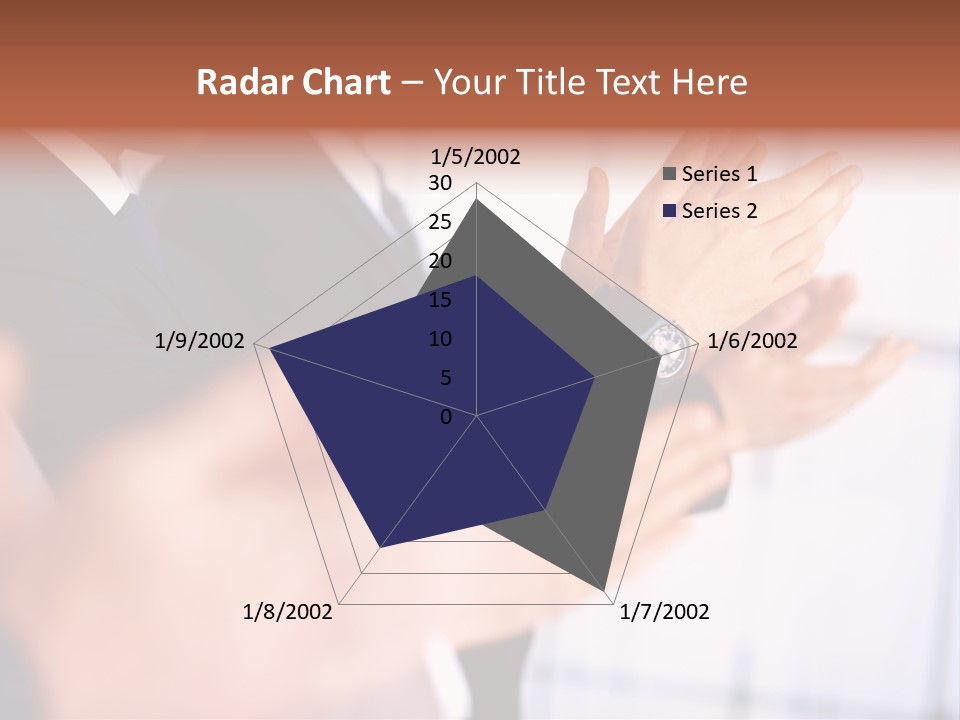 Team Congratulating Work PowerPoint Template